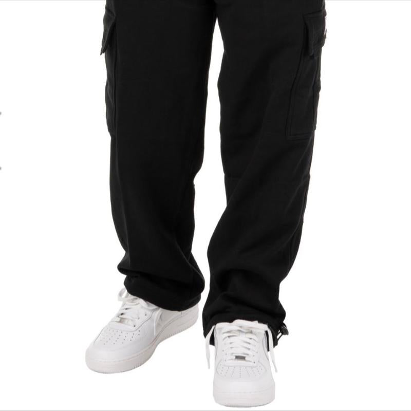 PROCLUB Men'S Heavyweight Fleece Cargo Pants/Pro Club Cargo Pants