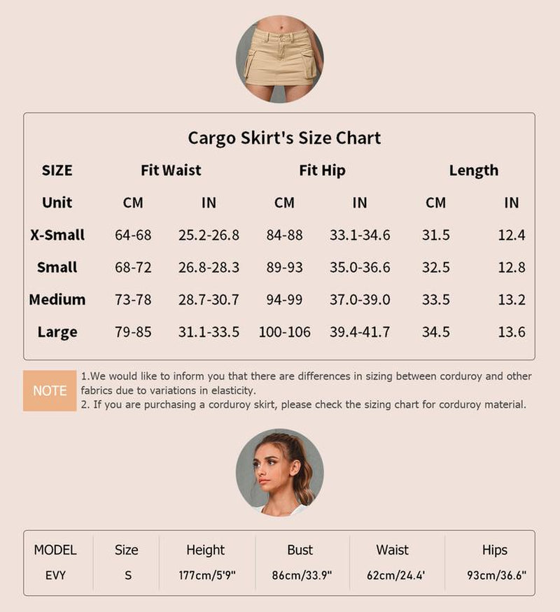 Women Denim Cargo Skirt Mini Low Waist Button Bodycon Y2K Flap Pockets Skirts