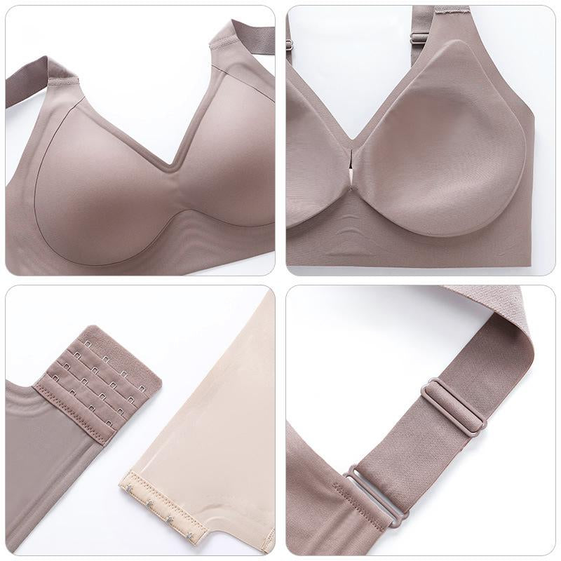 Seamless Bras for Women Wireless T-Shirt Bra plus Size Bralette with Removable Pad Comfort Womenswear Comfortable