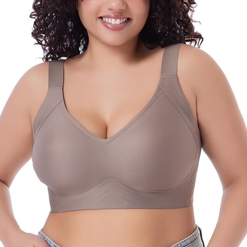 Seamless Bras for Women Wireless T-Shirt Bra plus Size Bralette with Removable Pad Comfort Womenswear Comfortable